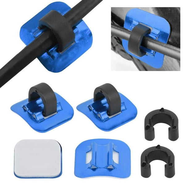 4* Mountain Bike Brake Cable Tube Guide Shifter Adapter Bicycle Frame C Buckle
